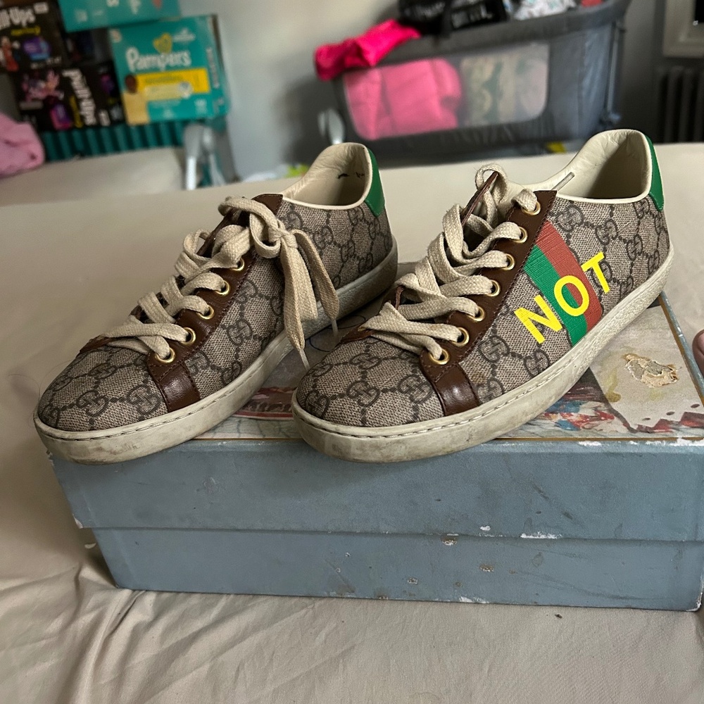 Gucci not fake sneakers